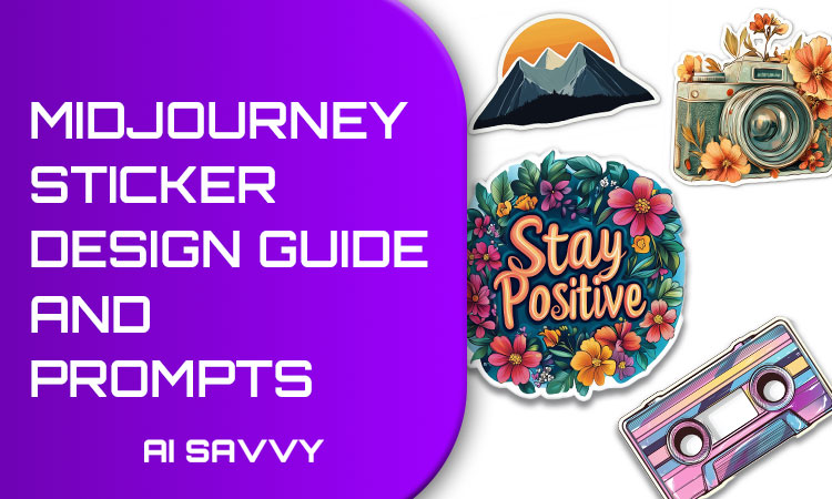 best midjourney sticker promtps