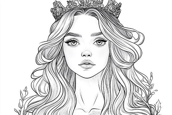 best midjourney prompt for coloring book