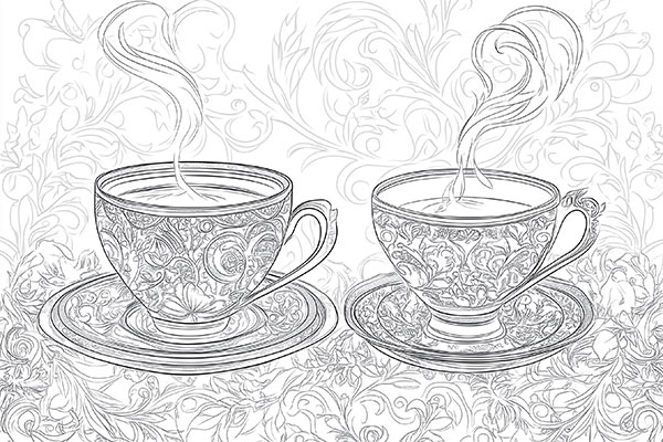 midjourney coloring book prompts