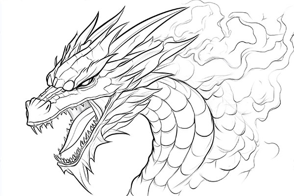 coloring book midjourney prompts