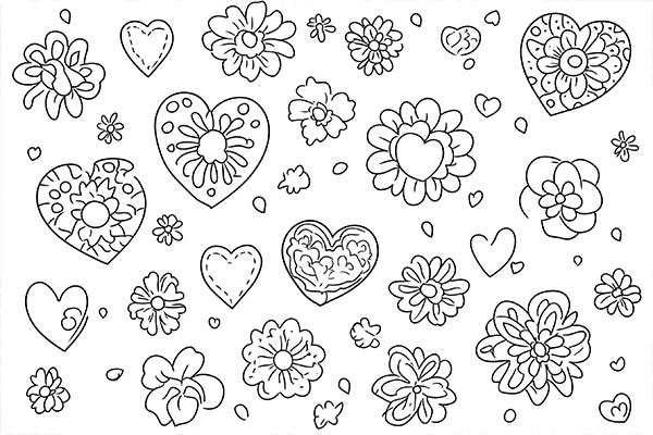 midjourney coloring book prompts