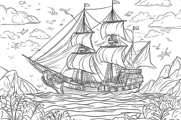 best midjourney prompts for coloring books