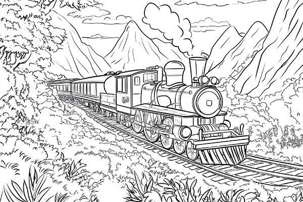 coloring book prompts