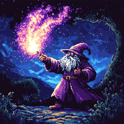 midjourney pixel art prompts